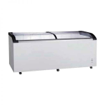 Conservadora Vidrio Semi-curva 720 lts Dual