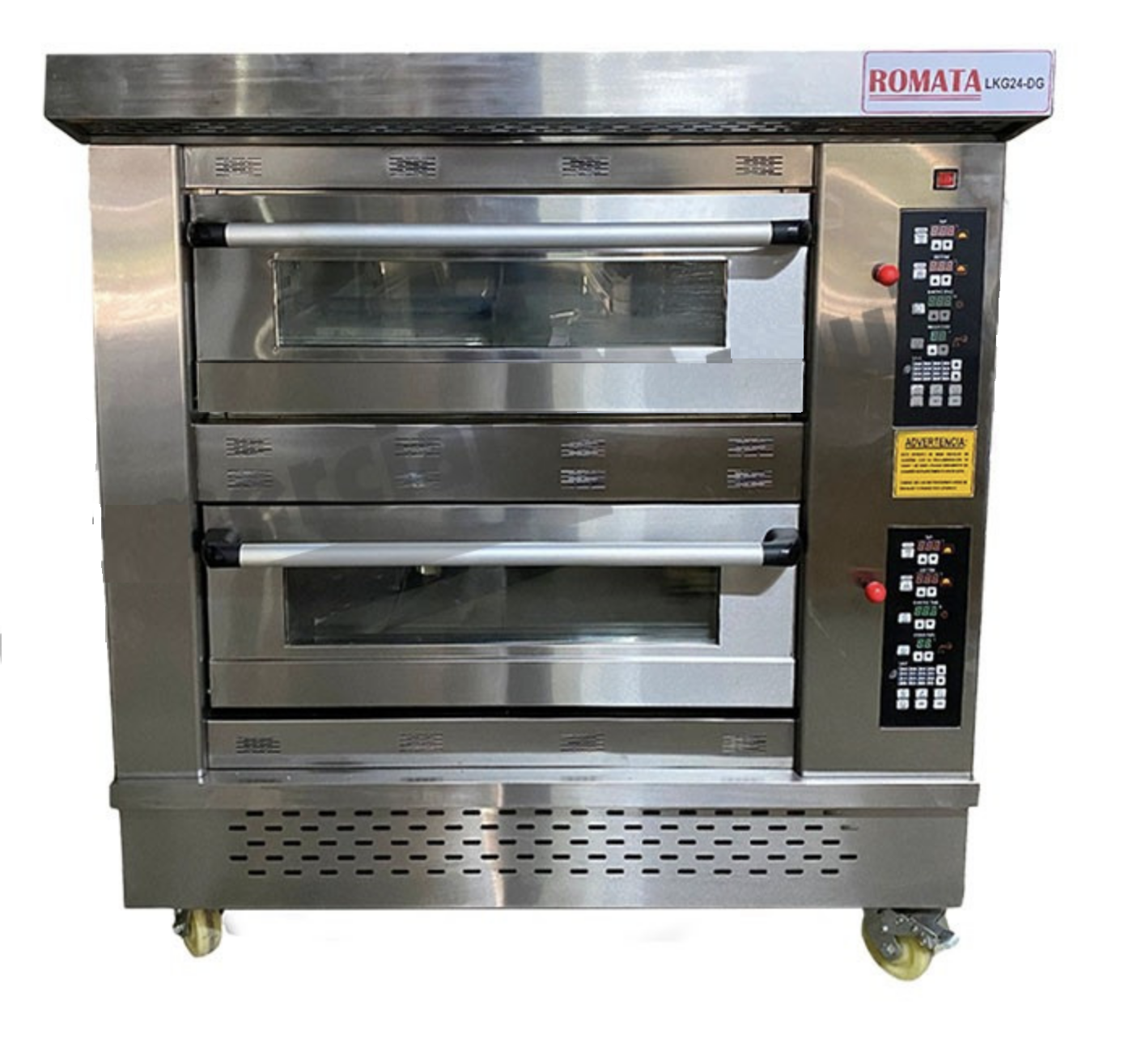 Horno de Piso 2 Camaras LKG-24DG Romata - Equipa tu negocio en