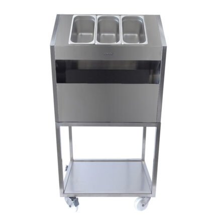 Atril dispensador de pan y cubiertos