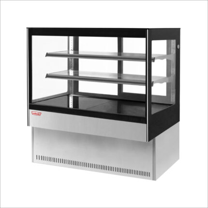 Vitrina Pastelera Recta 375 lts. 1000x730x1230 mm.