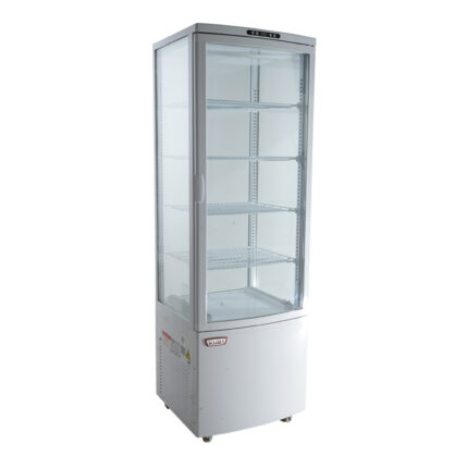 Vitrina Pastelera Vertical Blanca 218 lts. 520x485x1590