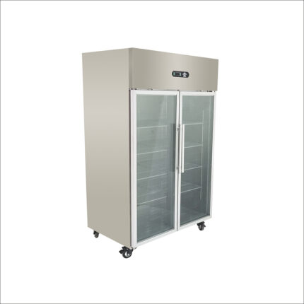 Refrigerador vertical 2 puertas 1000 lts. 1220x750x1965 mm.