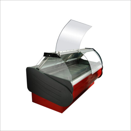Vitrina rotisera apertura frontal, bodega 700 lts. 2000 x 1100x 1200 mm.