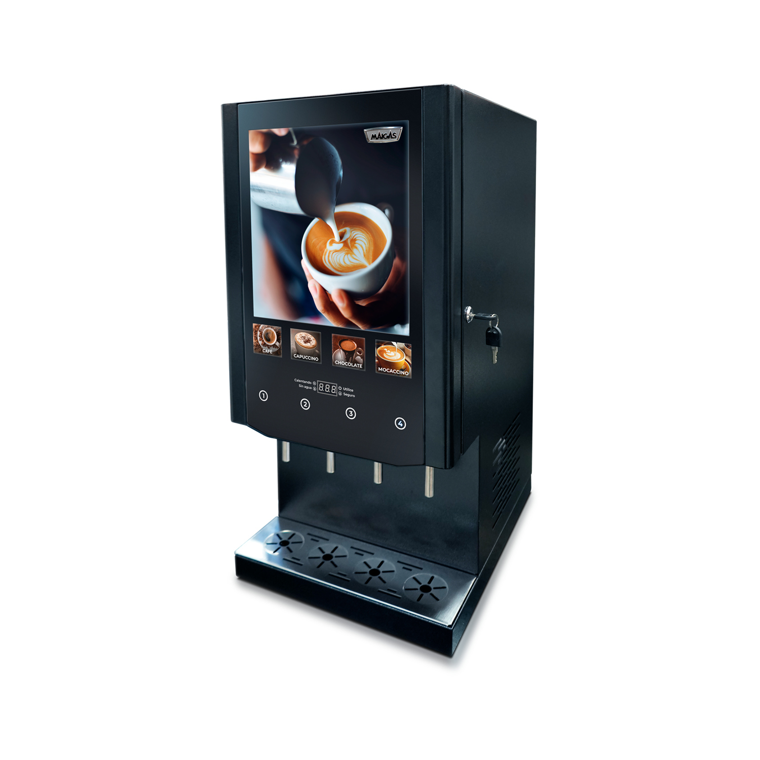 MÁQUINA DE CAFÉ AUTOMÁTICA para mezclas solubles - Equipa tu negocio en  Digimaq.cl