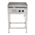 Plancha churrasquera lisa 600×600 mm