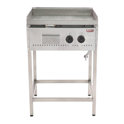 Plancha churrasquera lisa 600×600 mm