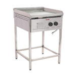 Plancha churrasquera lisa 600×600 mm