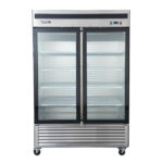 Refrigerador Acero Inox. 2 Ptas Vidrio VR2PS-1400V Ventus