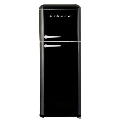 Refrigerador retro frió directo 204 Lts. Negro Libero