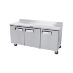 Mesón Refrigerado 3 Puertas Acero Reforzado 598L MGF8411-MRR72" Atosa