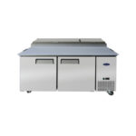 Mesón Pizzero 2 Puertas Acero 524L MPF8202-MPIZ67" Atosa