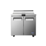 Mesón Saladette 2 Puertas Acero 246L MSF3610-MSALD36" Atosa