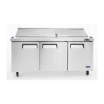 Mesón Saladette 3 Puertas Acero 598L MSF8304-MSALD72" Atosa