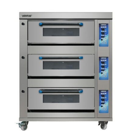 Horno piso gas 3 niveles 2 bandejas VHPG-3C Ventus