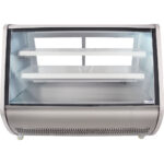 Vitrina Refrigerada Vidrio Curvo Fer-1500 Inox Ventus