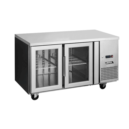 Mesón Refrigerado 2 Ptas De Vidrio VMR2PS-280V Ventus