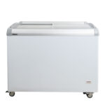 Conservadora horizontal vidrio curvo SD-300A Hiron