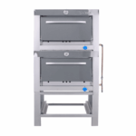 Horno 2 Cámaras INOX 65x65 Gas Licuado VHG-265C VENTUS