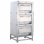 Horno 3 Cámaras INOX 65x65 Gas Licuado VHG-365C VENTUS