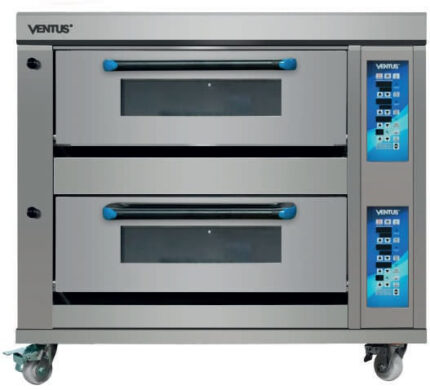 Horno piso gas 2 niveles 2 bandejas VHPG-2C Ventus