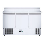 Meson Saladette 3 Ptas Cub.Acero Inox. VMRSL-375 BENEFIT S/S Ventus
