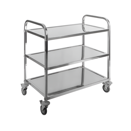 Carro Transporte - 3 Bandejas - Acero Inox. ITA