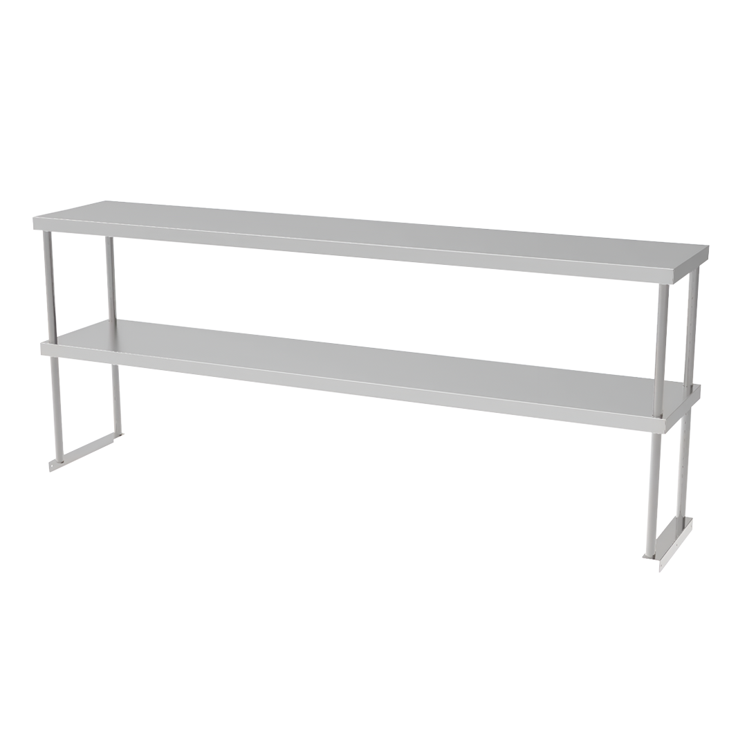Plateo Doble Acero Inox 120 x 30 cm ITA Plateo Doble Acero Inox 120 x 30 cm ITA