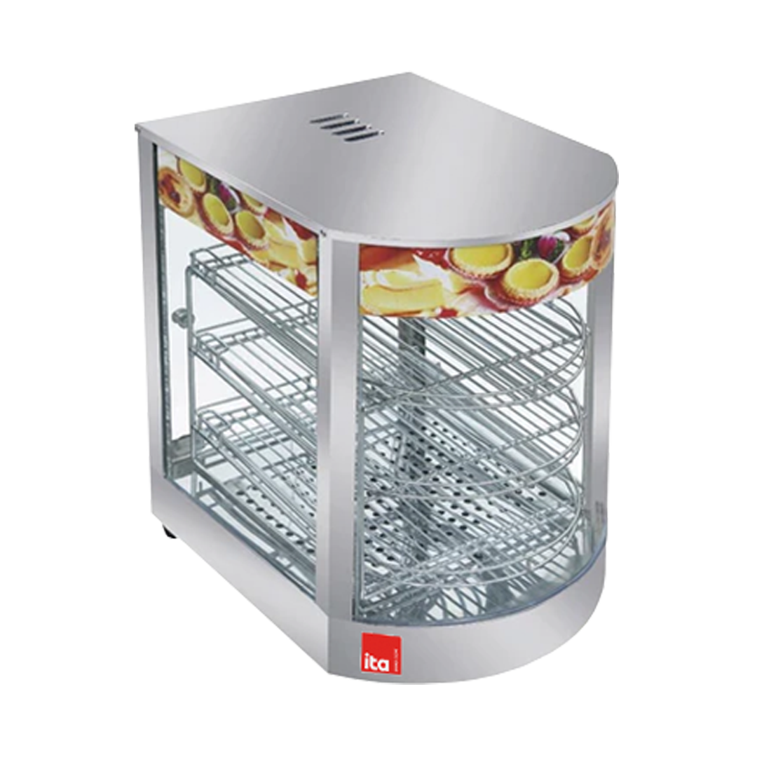 Vitrina Mantenedora de Calor ITA 1-P 350x430x500 1 Bandeja Acero Inox Vitrina Mantenedora de Calor ITA 1-P 350x430x500 1 Bandeja Acero Inox