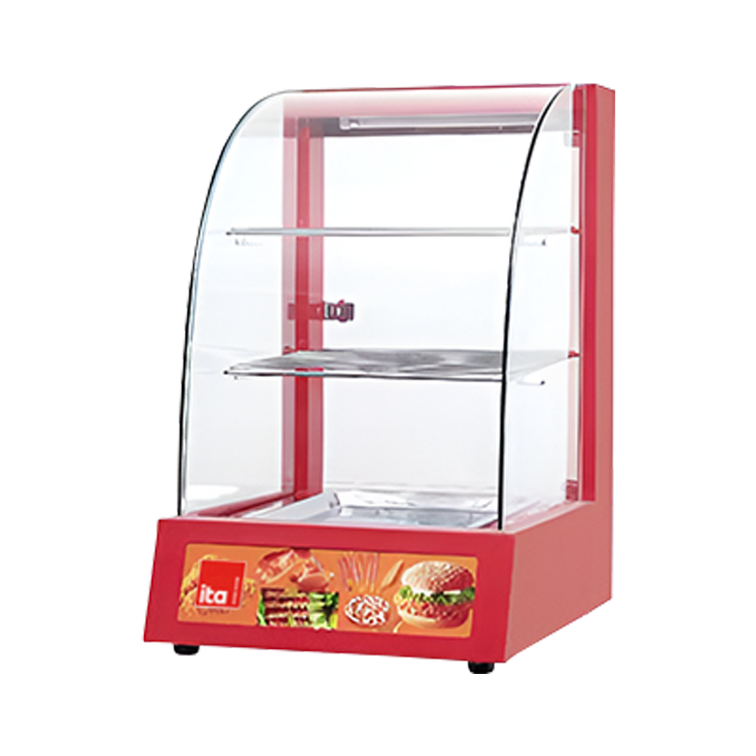 Vitrina Mantenedora de Calor ITA 380x480x610 1 Bandeja Roja Vitrina Mantenedora de Calor ITA 380x480x610 1 Bandeja Roja