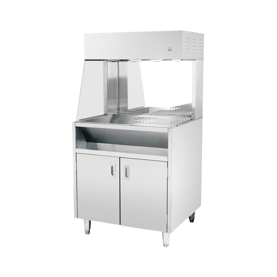 Mantenedor de Papas Fritas Industrial 100x70x158cm 750W Pedestal Mantenedor de Papas Fritas Industrial 100x70x158cm 750W Pedestal