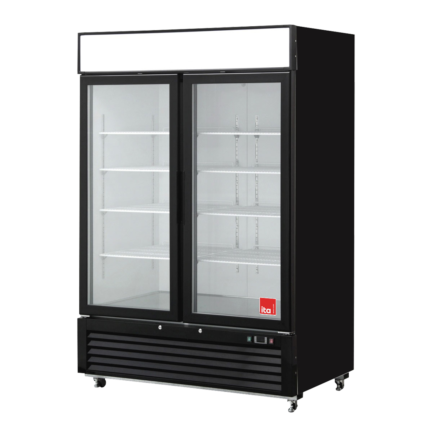 Freezer 2 Cuerpos - 2 Puertas - Vidrio - Frío Forzado - 1335 L 1382x800x2062mm - Panel Iluminado ITA