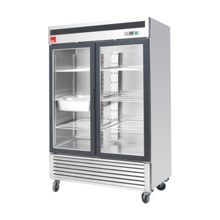 Freezer 2 Cuerpos - 2 Puertas - Vidrio - Frío Forzado - 1335 L - 1382x800x2135mm ITA