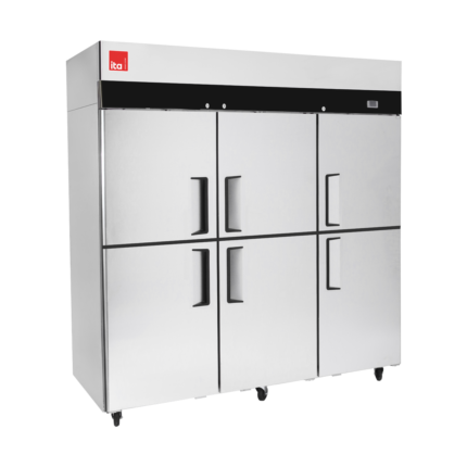 Refrigerador 3 Cuerpos - 6 (1/2) Puertas - Acero - Frío Forzado - 1440 L 1800x745x1950mm ITA