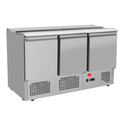 Saladette ITA 3 Puertas 570L SI3P 12 GN 1/3 1361x700x805M