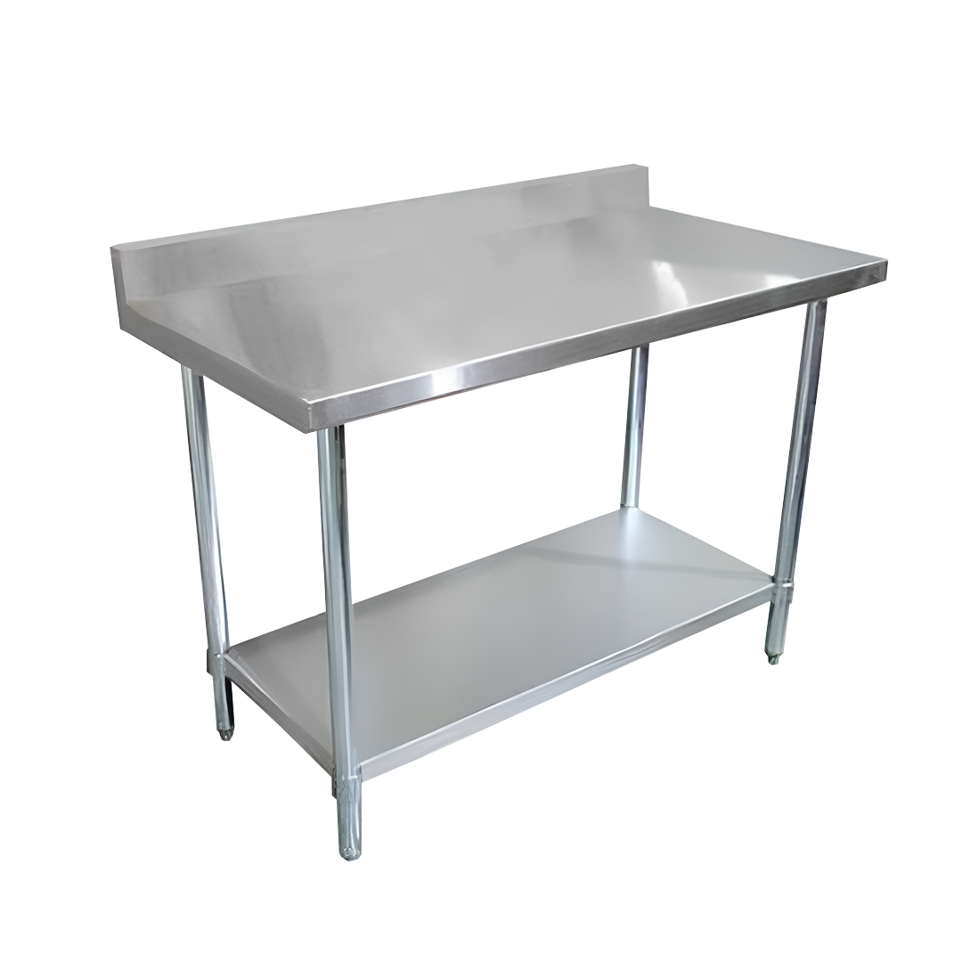 Mesón Mural Inox 90 x 60 x 85 cm - Repisa y Patas en Acero Galv. ITA Mesón Mural Inox 90 x 60 x 85 cm - Repisa y Patas en Acero Galv. ITA