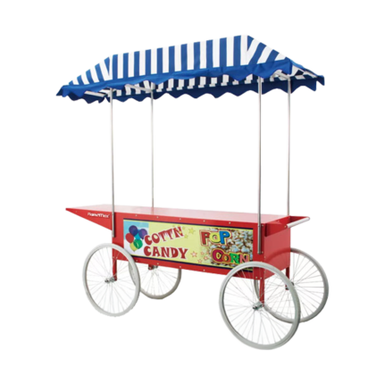 Carro Grande Máquina Popcorn y Algodonera 207x76x207cm ITA