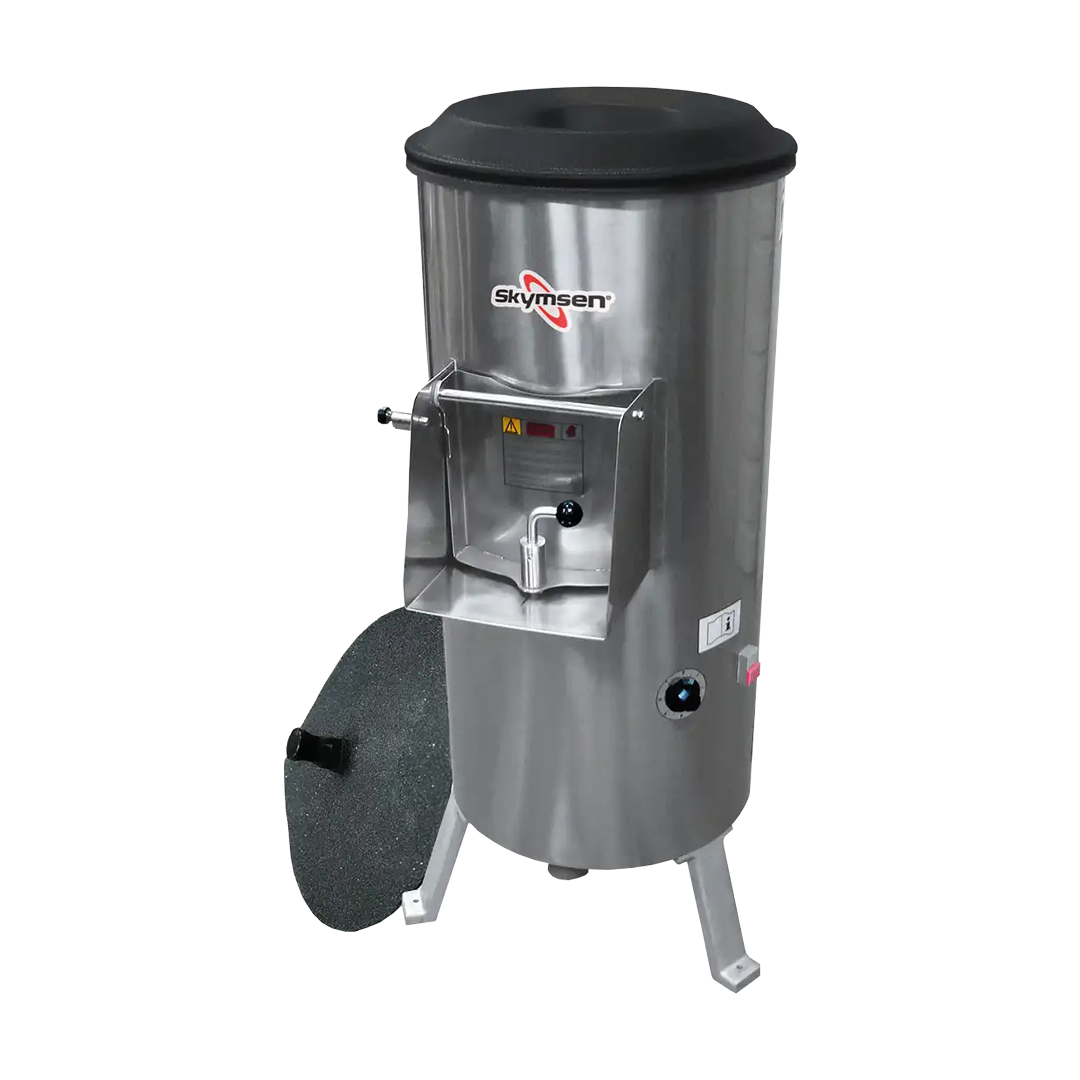 Peladora de Papas Inox con Temporizador con Puerta Heavy Duty 25 kg (DB-25HD) Skymsen Peladora de Papas Inox con Temporizador con Puerta Heavy Duty 25 kg (DB-25HD) Skymsen