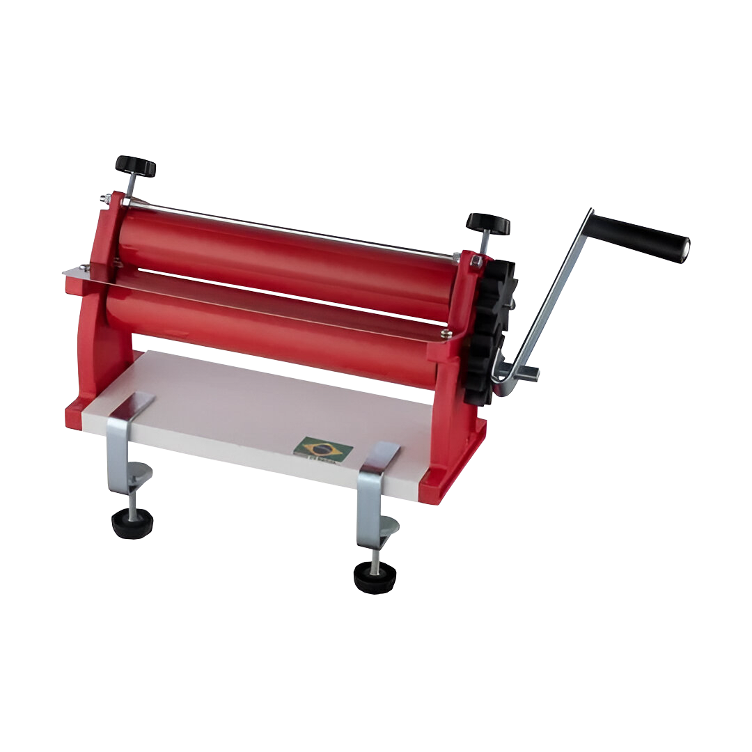 Sobadora/Laminadora Manual Maxi Doro 40cm Rojo - Rodillo Acero con Antiadherente Malta Sobadora/Laminadora Manual Maxi Doro 40cm Rojo - Rodillo Acero con Antiadherente Malta