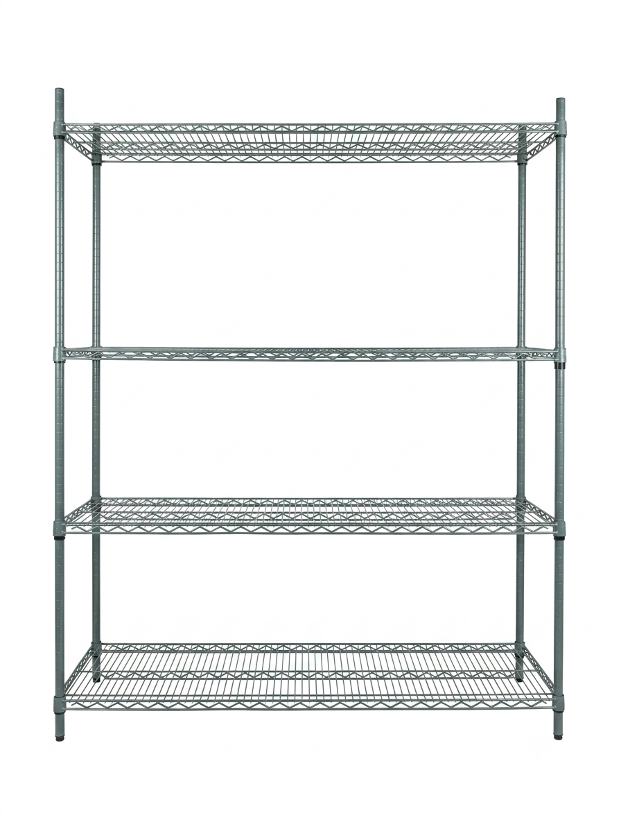 Estantería Antibacterial Epóxica 91x61x180 cm 4 Bandejas ITA Estantería Antibacterial Epóxica 91x61x180 cm 4 Bandejas ITA