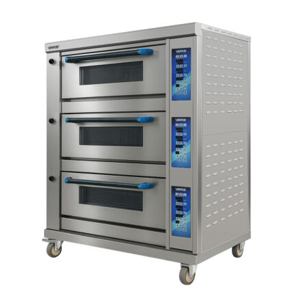 Horno piso gas 3 niveles 2 bandejas VHPG-3C Ventus - imagen 2