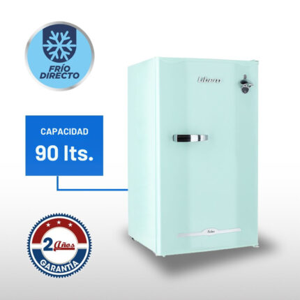 Frigobar Retro 90 Lts LFB-90M Menta Libero - imagen 2