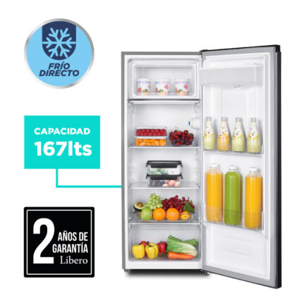 Refrigerador Monopuerta Frio Directo LRM-178DFIW 167 Lts. Libero - imagen 2