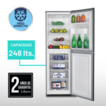 Refrigerador Combi Frio Directo 246 LTS LRB-260DFIW Libero - imagen 2