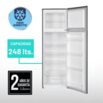 Refrigerador top mount frio directo 248 lts LRT-265DFI Libero - imagen 2