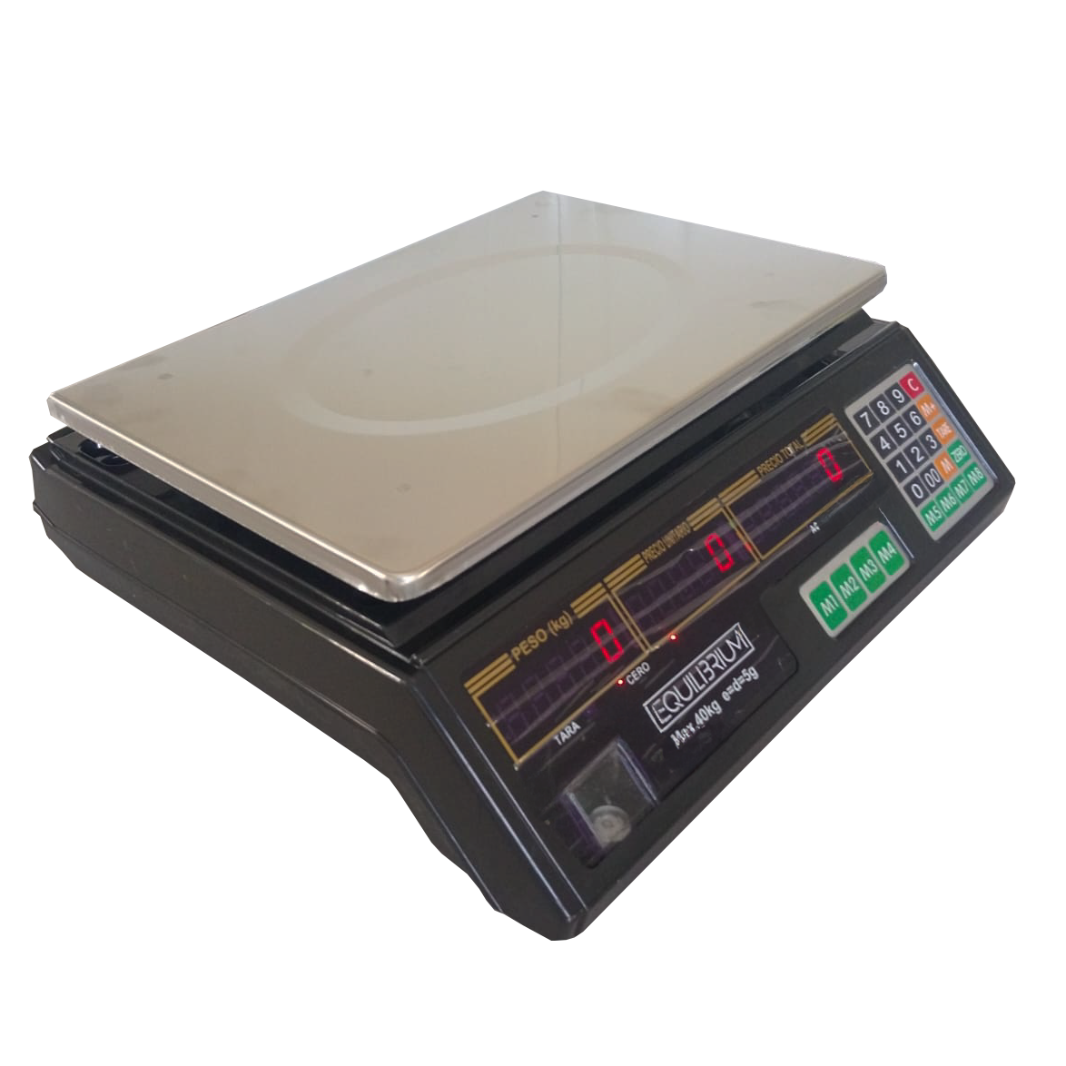 Balanza PPI EQM CLA-40 LED 40Kg/5g Balanza PPI EQM CLA-40 LED 40Kg/5g