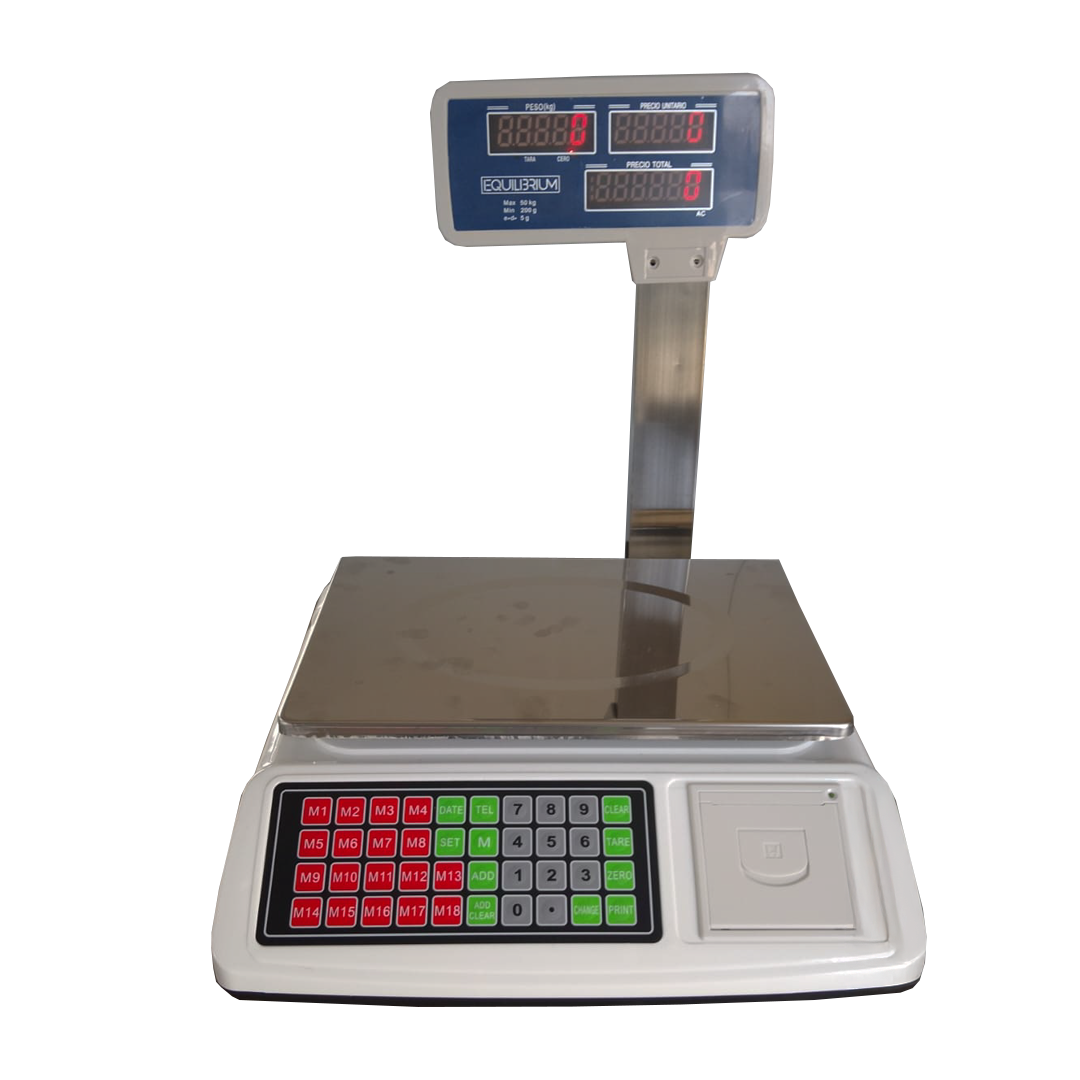 Balanza PPI EQM TP-50 50Kg-5g con Impresor Balanza PPI EQM TP-50 50Kg-5g con Impresor