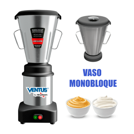 Licuadora 4Lts Comercial Inox Vaso Monobloque en Acero Inox Lar-04Mb By Skymsen Ventus - imagen 2