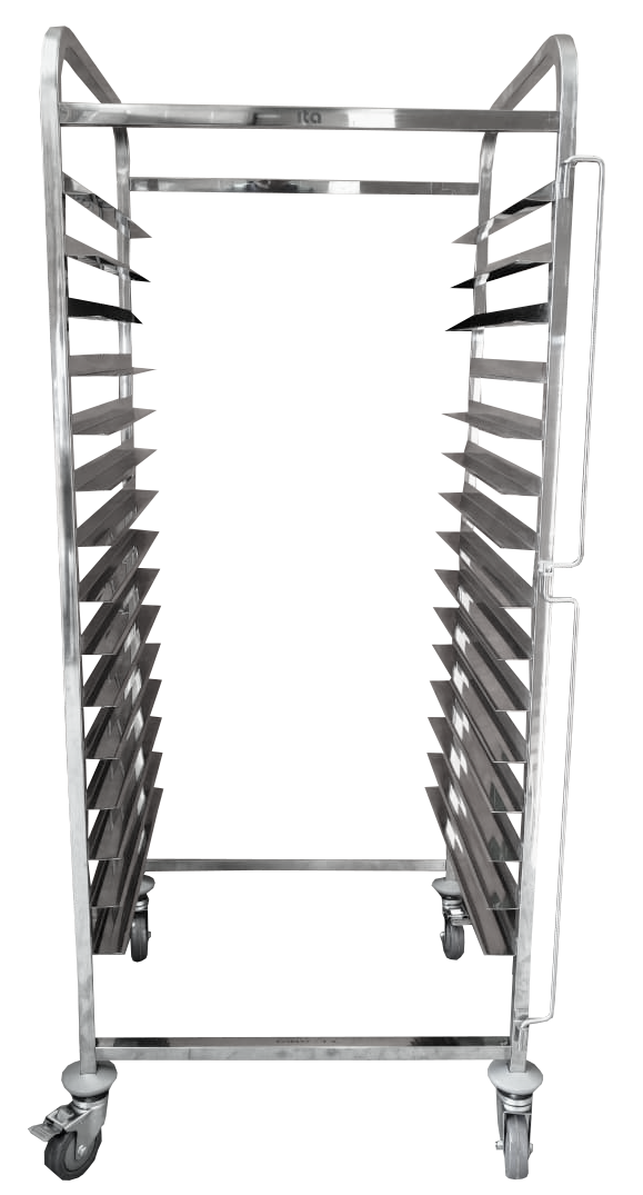 Carro Bandejero Panadería 15 Bandejas 711×670×H1700 - Bandeja 65x65cm ITA Carro Bandejero Panadería 15 Bandejas 711×670×H1700 - Bandeja 65x65cm ITA