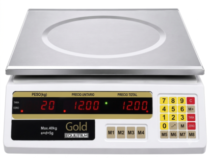 Balanza PPI EQM Gold LCD 40Kg/5g