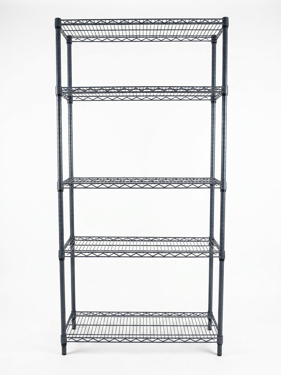 Estantería Antibacterial Epóxica 91x35x180 cm 5 Bandejas ITA Estantería Antibacterial Epóxica 91x35x180 cm 5 Bandejas ITA